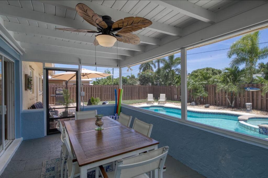 Paradise 4 Min To The Beach With Private Heated Pool Deerfield Beach Extérieur photo